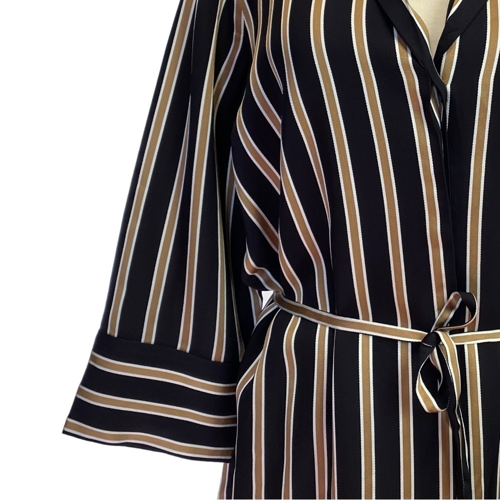 7 For All Mankind Striped Shirt Dress - Picture 6 of 16